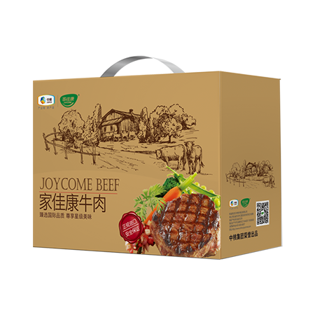 中粮家佳康进口牛排礼盒A款584g